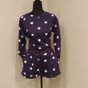 NWT Star Long Sleeve Shirt & Shorts